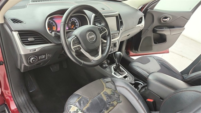 2014 Jeep Cherokee Trailhawk Red at Durrett Motor Company