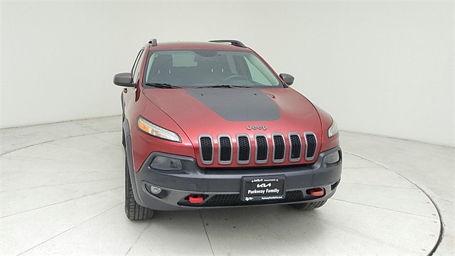 2014 Jeep Cherokee Trailhawk Red at Durrett Motor Company