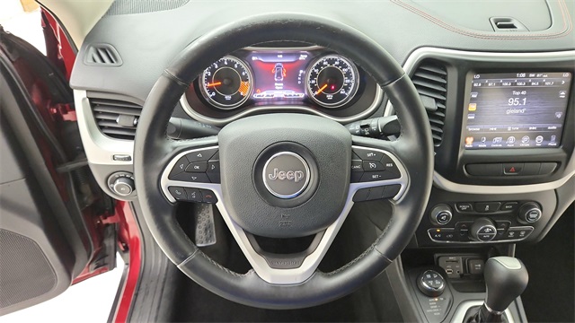 2014 Jeep Cherokee Trailhawk Red at Durrett Motor Company