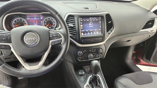 2014 Jeep Cherokee Trailhawk Red at Durrett Motor Company