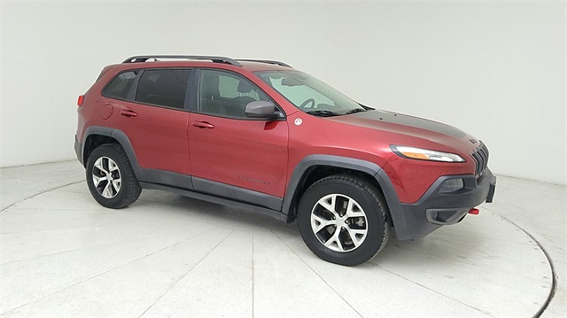 2014 Jeep Cherokee Trailhawk Red at Durrett Motor Company