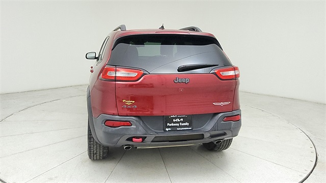 2014 Jeep Cherokee Trailhawk Red at Durrett Motor Company