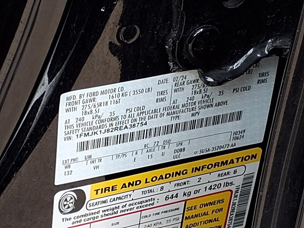 2024 Ford Expedition Max XLT Black at Martin Chrysler Dodge Jeep Ram