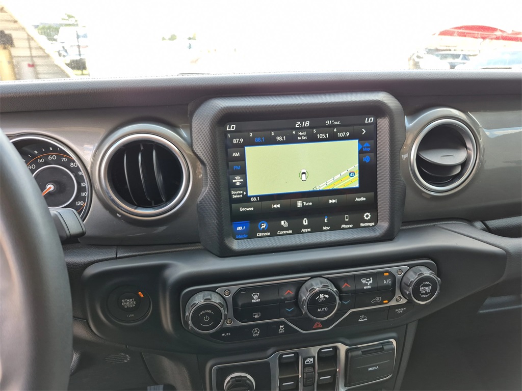 2023 Jeep Gladiator Overland White at Central Houston Nissan