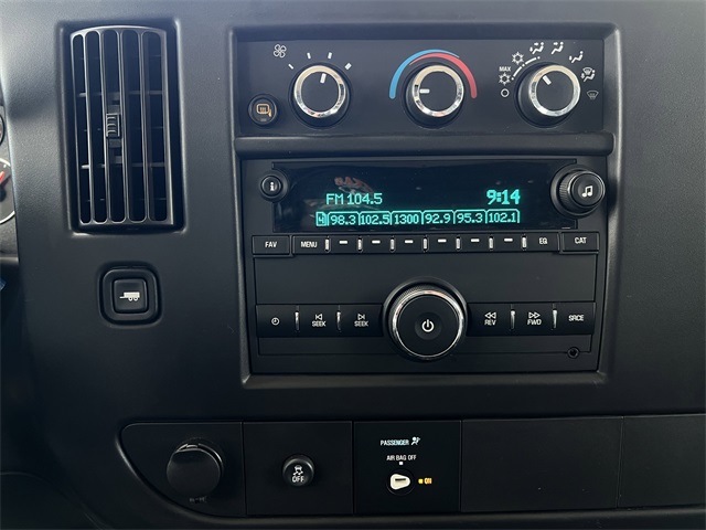 2024 GMC Savana 2500 Work Van White at Wharton Chevrolet GMC