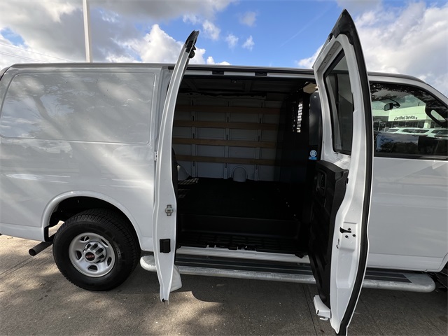2024 GMC Savana 2500 Work Van White at Wharton Chevrolet GMC