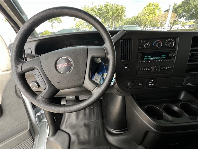 2024 GMC Savana 2500 Work Van White at Wharton Chevrolet GMC