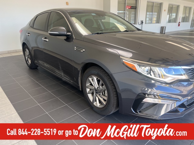 2019 Kia Optima LX Gray at DeMontrond Gulf Freeway