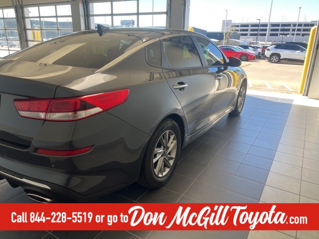 2019 Kia Optima LX Gray at DeMontrond Gulf Freeway