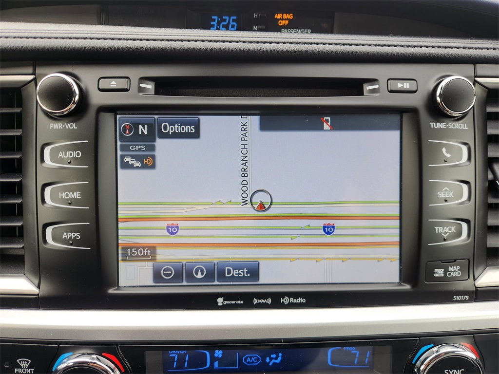 2018 Toyota Highlander XLE White at Don McGill Toyota