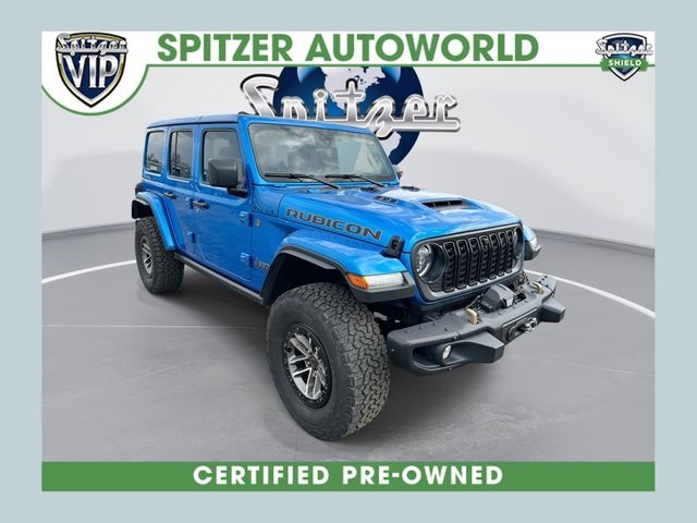 Hydro Blue Pearl Coat 2024 Jeep Wrangler Rubicon 392 4-Door 4WD SUV / Crossover Four-Wheel Drive 8-Speed Automatic