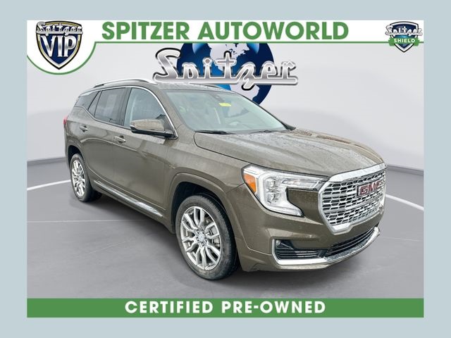 Deep Bronze Metallic 2023 GMC Terrain Denali AWD SUV / Crossover All-Wheel Drive 9-Speed Automatic