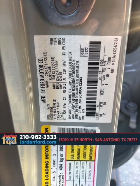 Used Car 2021 Ford Bronco Sport  First Edition For Sale Under $25,000 In San Antonio, Texas