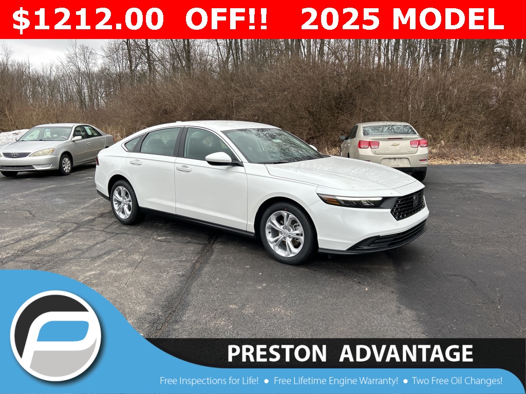 2025 Honda Accord Sedan LX