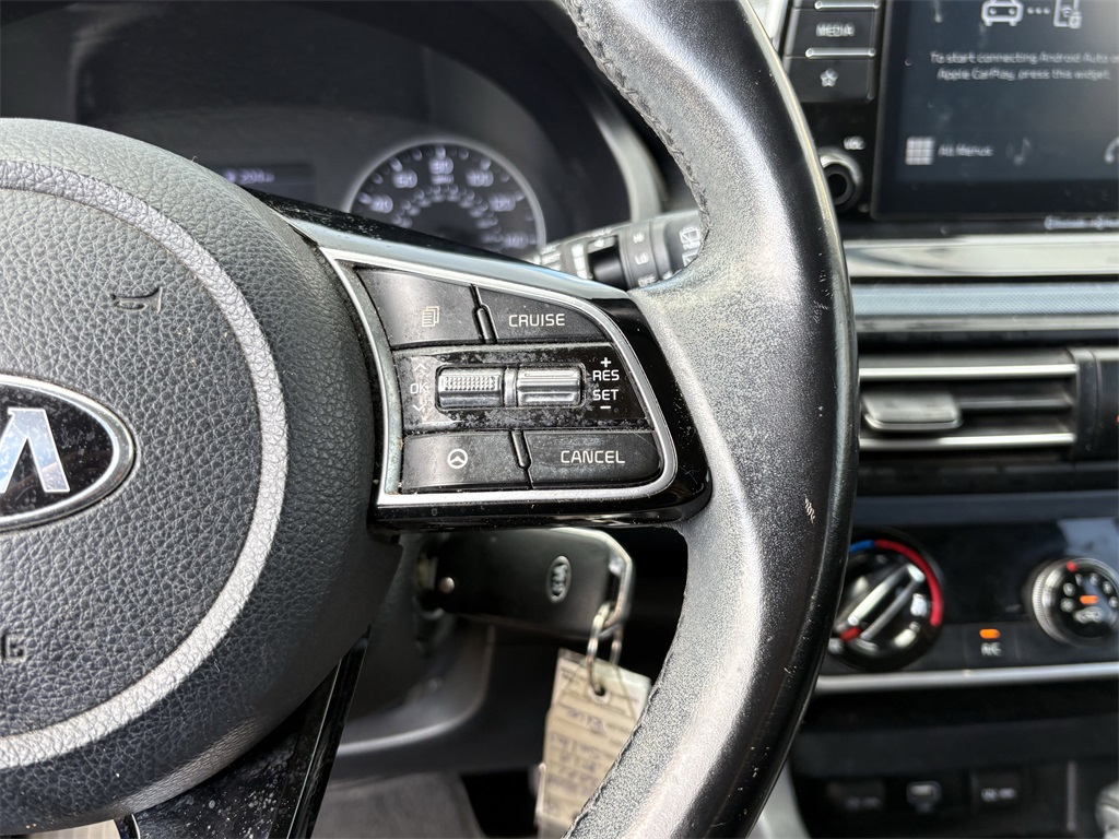 2021 Kia Seltos S Blue at DeMontrond Ford