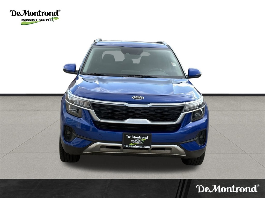 2021 Kia Seltos S Blue at DeMontrond Ford