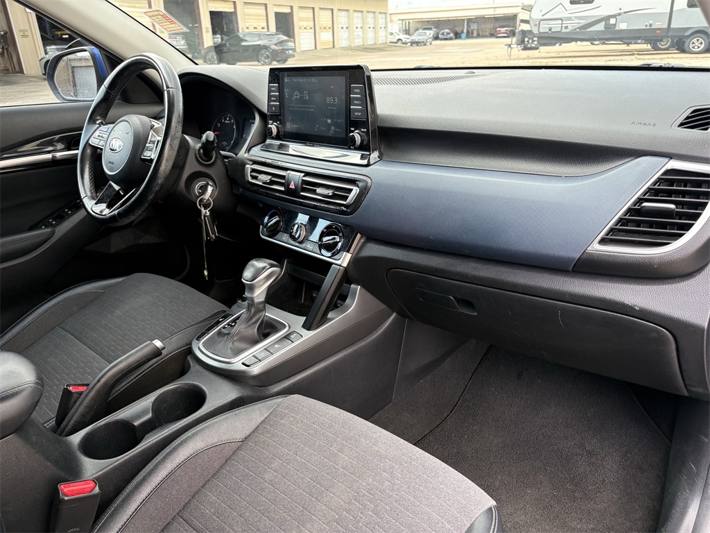 2021 Kia Seltos S Blue at DeMontrond Ford