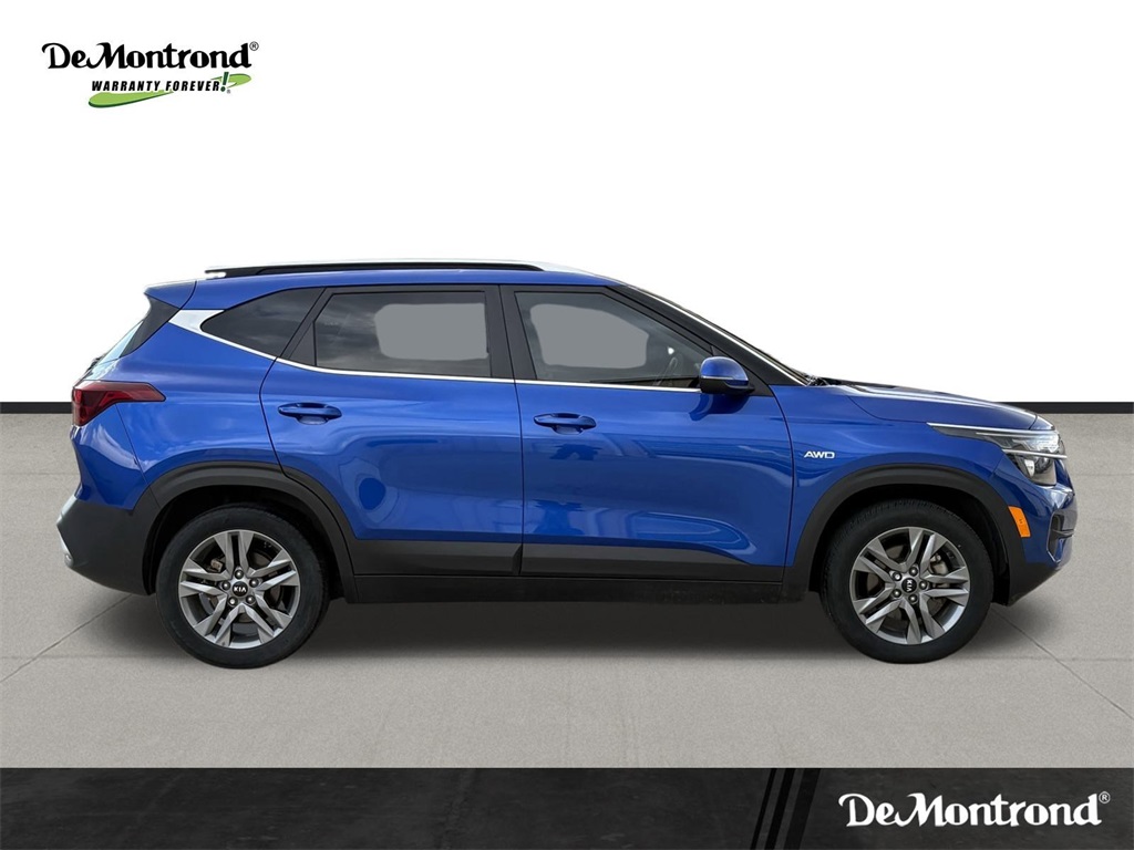 2021 Kia Seltos S Blue at DeMontrond Ford