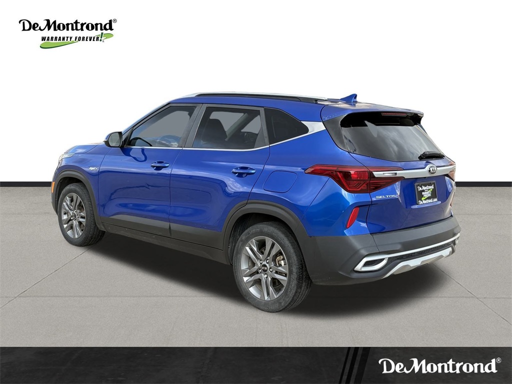 2021 Kia Seltos S Blue at DeMontrond Ford