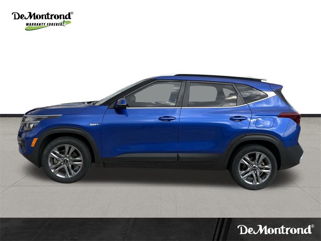 2021 Kia Seltos S Blue at DeMontrond Ford
