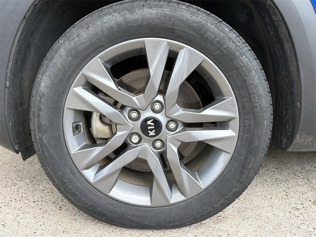 2021 Kia Seltos S Blue at DeMontrond Ford