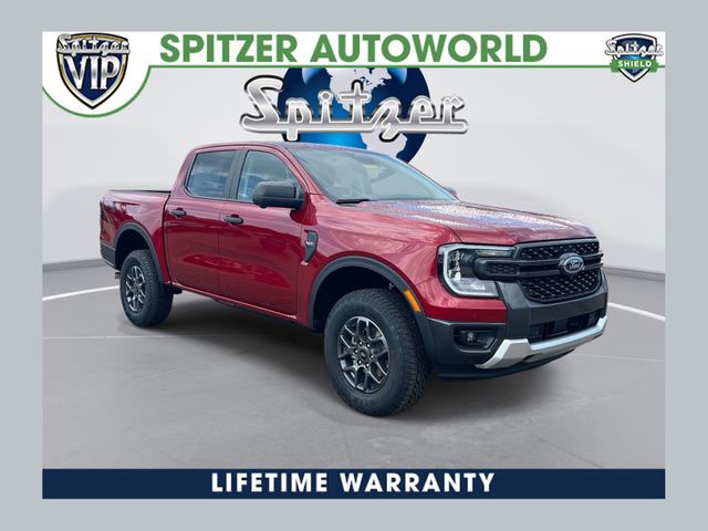 Ruby Red Metallic Tinted Clearcoat 2026 Ford Ranger Pickup Truck Four-Wheel Drive Automatic