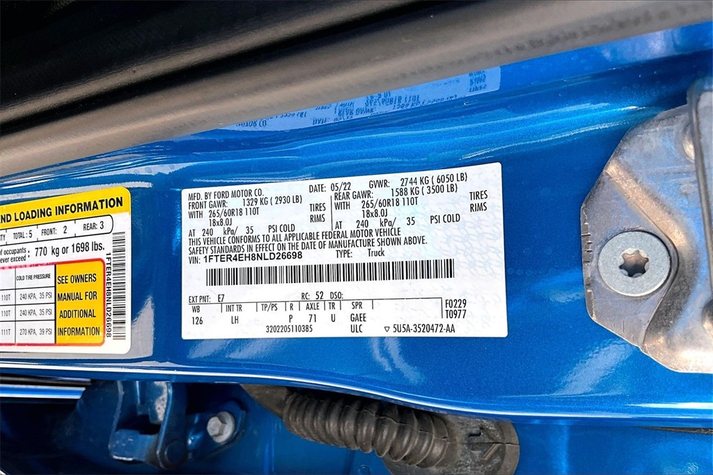 2022 Ford Ranger XLT Blue at Classic Chevrolet Galveston