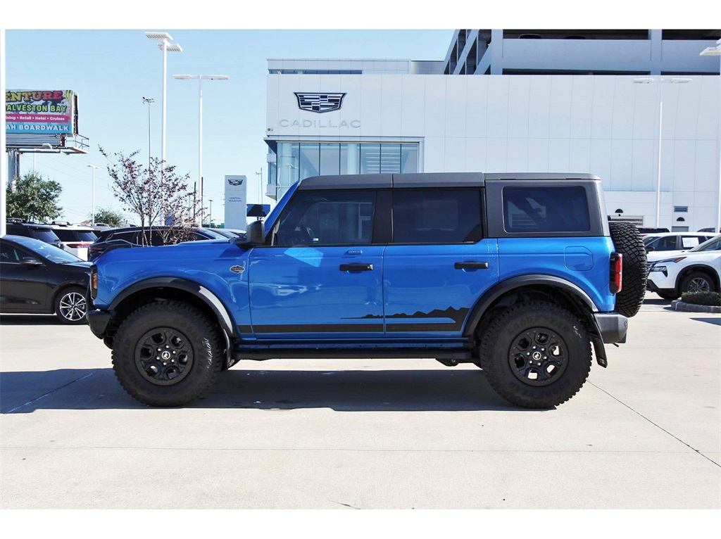 2023 Ford Bronco Wildtrak Blue at Classic Chevrolet Galveston