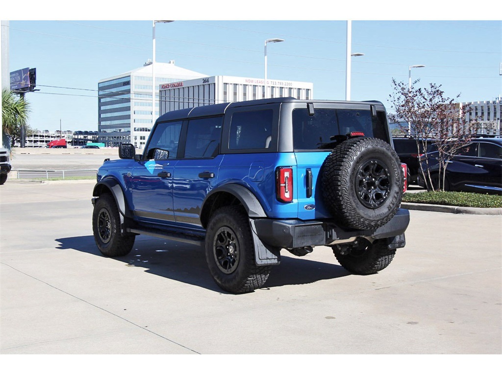 2023 Ford Bronco Wildtrak Blue at Classic Chevrolet Galveston