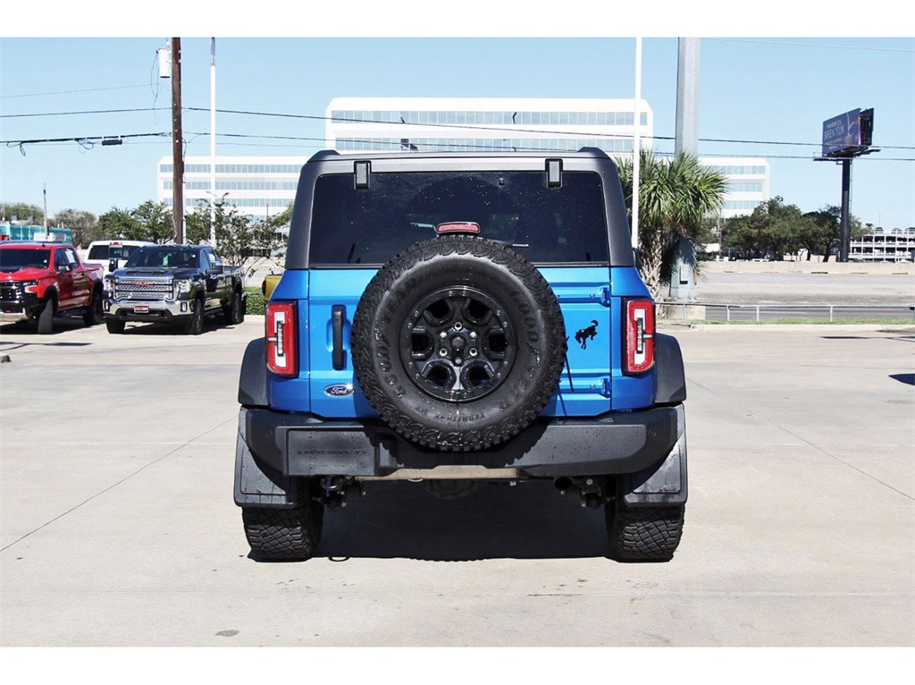 2023 Ford Bronco Wildtrak Blue at Classic Chevrolet Galveston