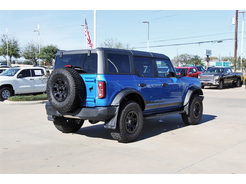2023 Ford Bronco Wildtrak Blue at Classic Chevrolet Galveston