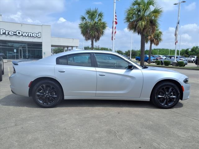 2022 Dodge Charger SXT Silver at Texan Dodge Chrysler Jeep Ram