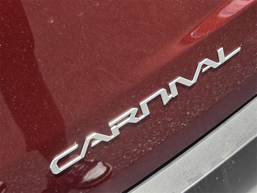 2026 Kia Carnival EX Red at DeMontrond Automotive Group