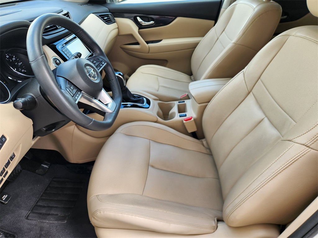 2017 Nissan Rogue SL White at Bayshore Chrysler Jeep Dodge Ram