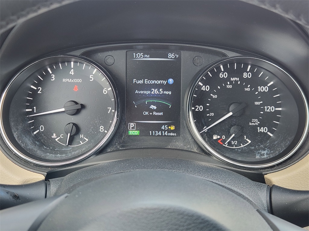 2017 Nissan Rogue SL White at Bayshore Chrysler Jeep Dodge Ram