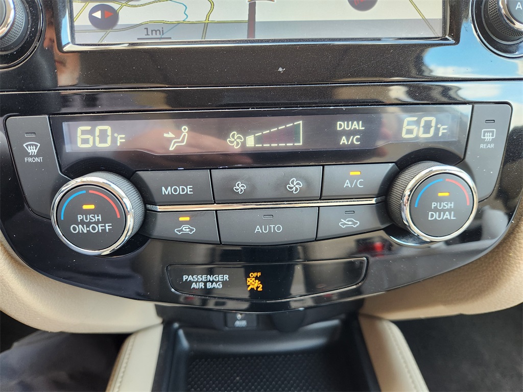 2017 Nissan Rogue SL White at Bayshore Chrysler Jeep Dodge Ram