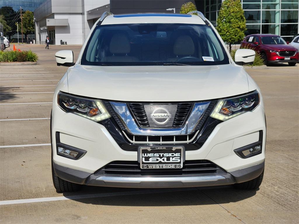 2017 Nissan Rogue SL White at Bayshore Chrysler Jeep Dodge Ram