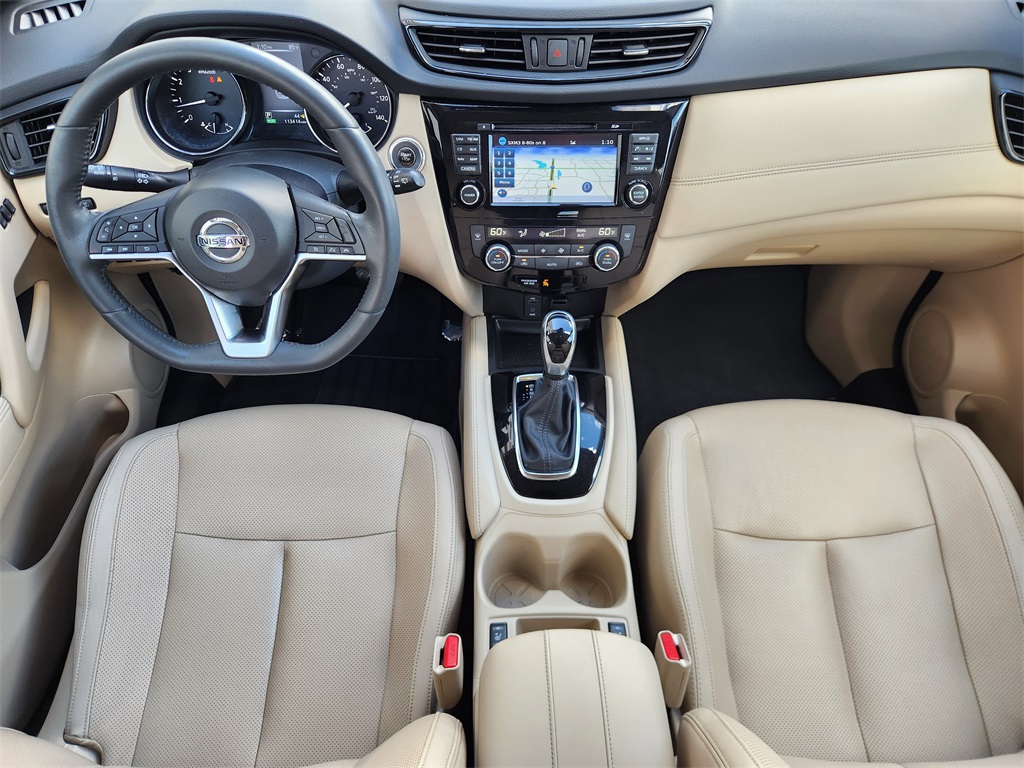 2017 Nissan Rogue SL White at Bayshore Chrysler Jeep Dodge Ram