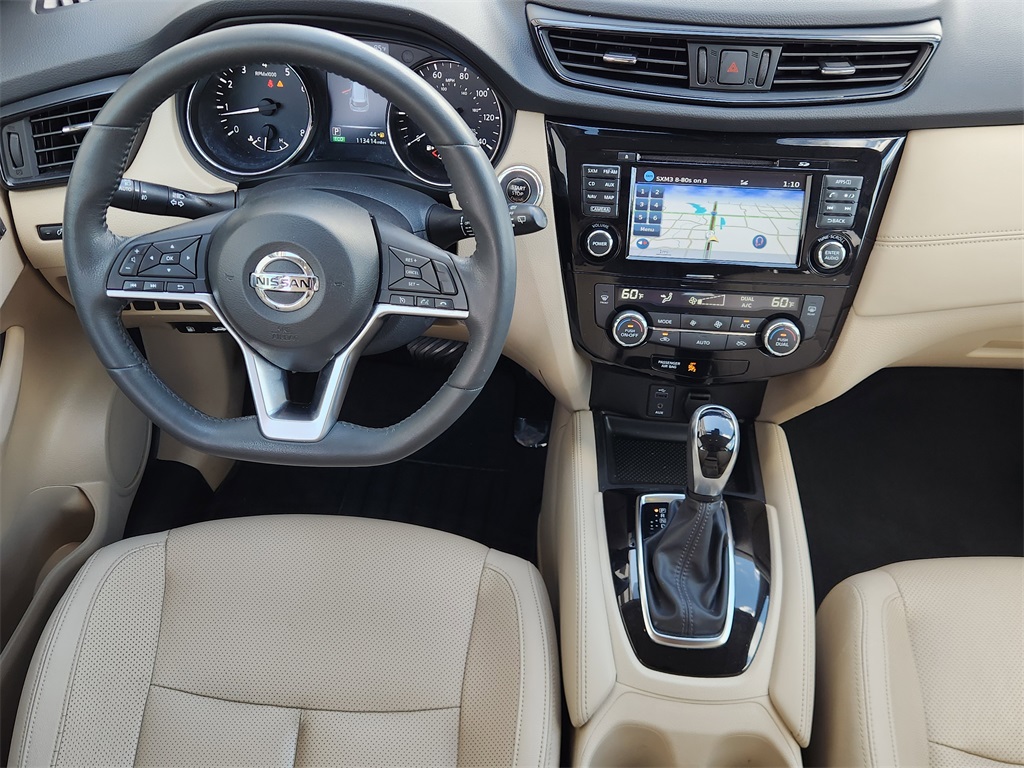 2017 Nissan Rogue SL White at Bayshore Chrysler Jeep Dodge Ram