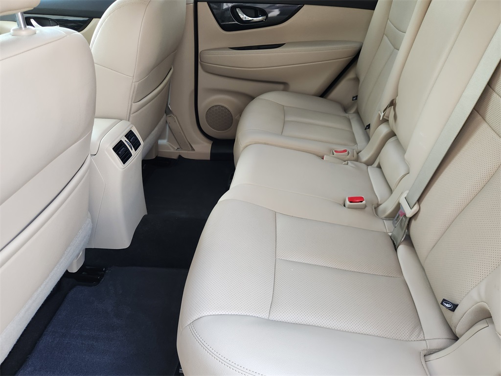 2017 Nissan Rogue SL White at Bayshore Chrysler Jeep Dodge Ram