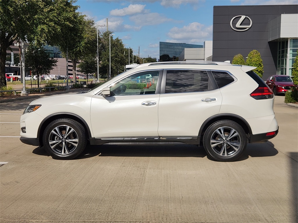 2017 Nissan Rogue SL White at Bayshore Chrysler Jeep Dodge Ram