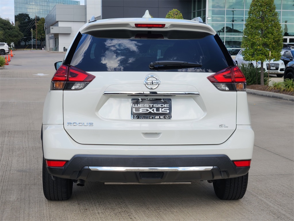 2017 Nissan Rogue SL White at Bayshore Chrysler Jeep Dodge Ram