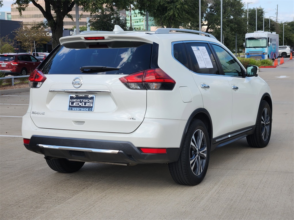 2017 Nissan Rogue SL White at Bayshore Chrysler Jeep Dodge Ram