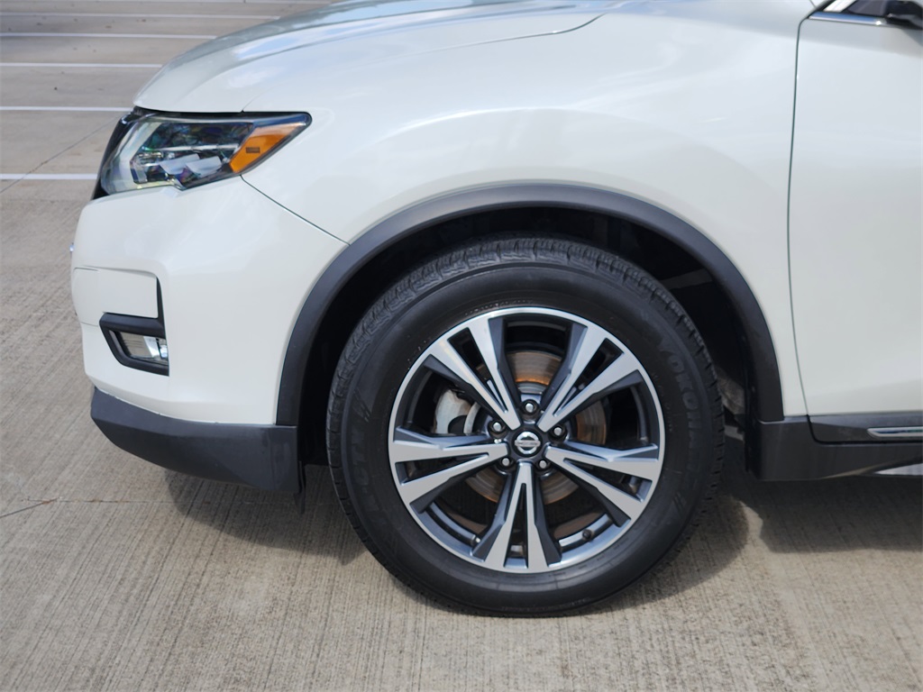 2017 Nissan Rogue SL White at Bayshore Chrysler Jeep Dodge Ram