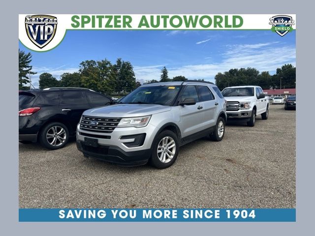 Ingot Silver 2017 Ford Explorer SUV / Crossover Front-Wheel Drive 6-Speed Automatic