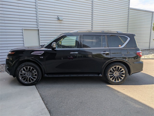 2021 Nissan Armada Platinum Black at Bayway Cadillac of The Woodlands