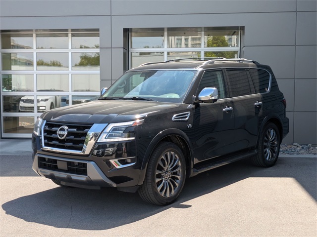 2021 Nissan Armada Platinum Black at Bayway Cadillac of The Woodlands