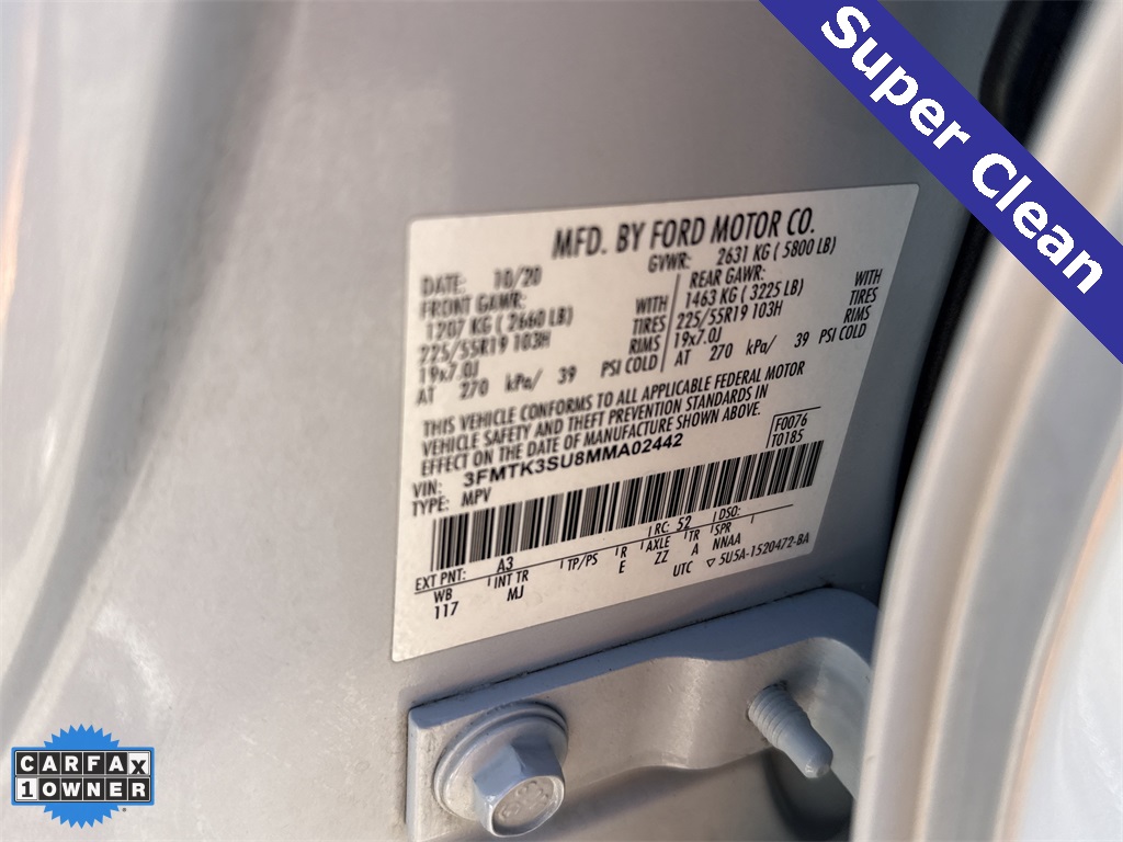 2021 Ford Mustang Mach-E Premium White at Ultimate Motorsports