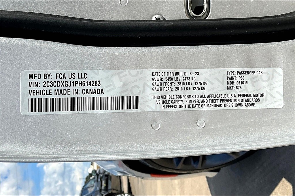 2023 Dodge Charger R/T Scat Pack Silver at Cook Ford