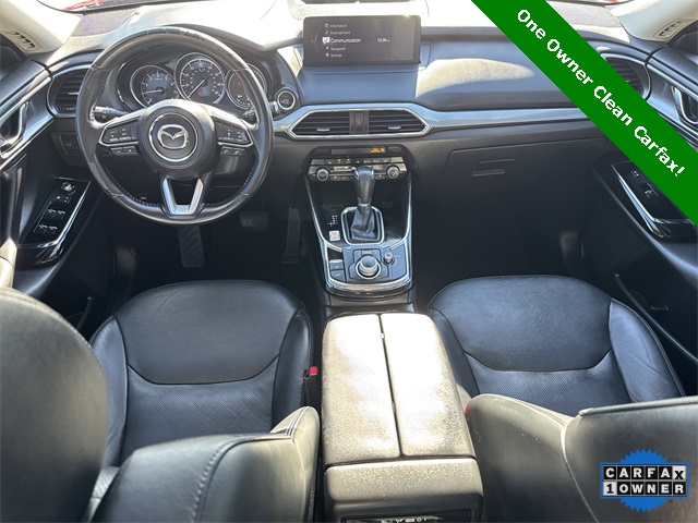 2023 Mazda CX-9 Touring Plus Red at DeMontrond Mazda